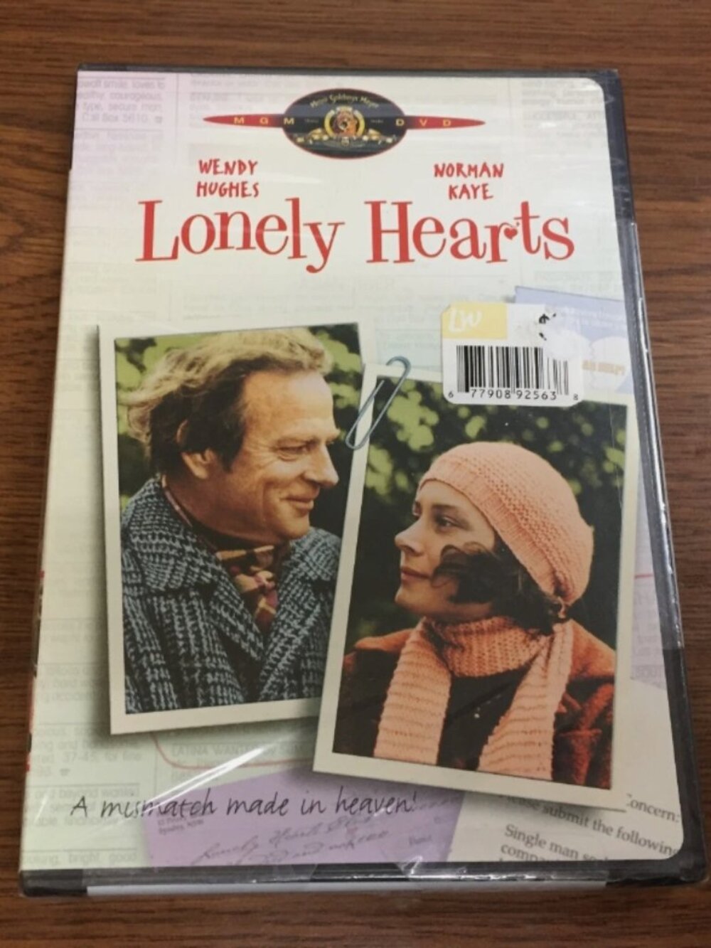 NEW SEALED Lonely Hearts 1983 DVD Wendy Hughes Norman Kaye 883904260868